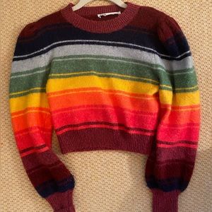 Rainbow Zara Sweater Size S
